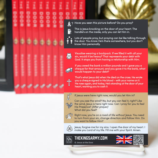 Jesus at the Door Equipping Cards x 10